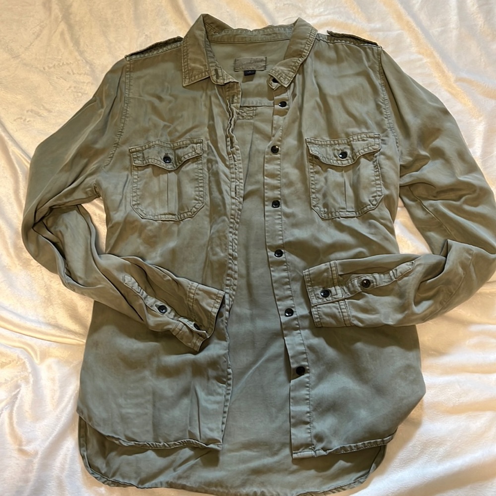 Olive Flannel!